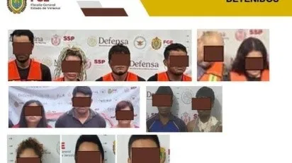 Detienen a 14 personas en Veracruz durante 12 operativos de seguridad